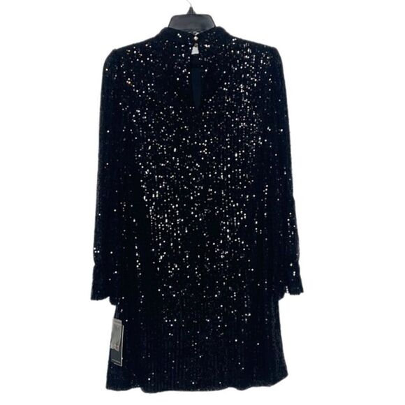 Julia Jordon Stretch Sequin Trapeze Dress - Picture 4 of 10